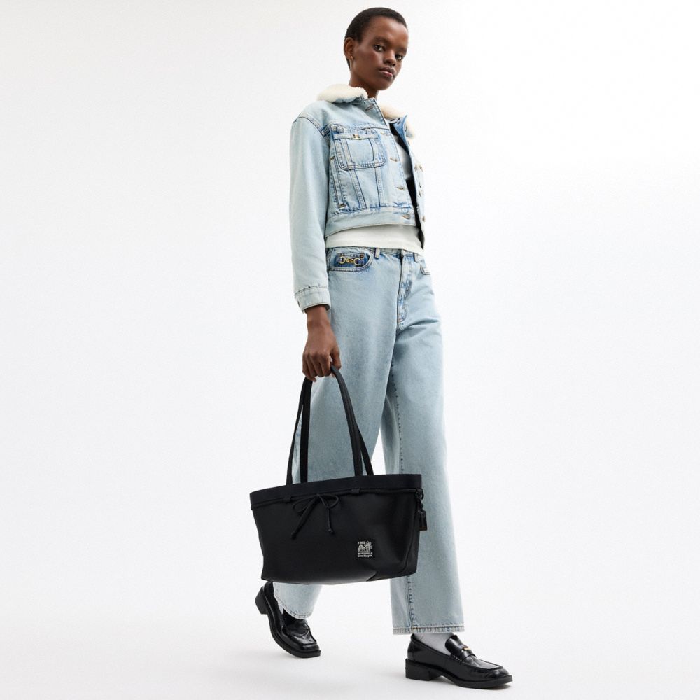 COACH®,Coachtopia Loop Bow Tote Bag,,Detail View