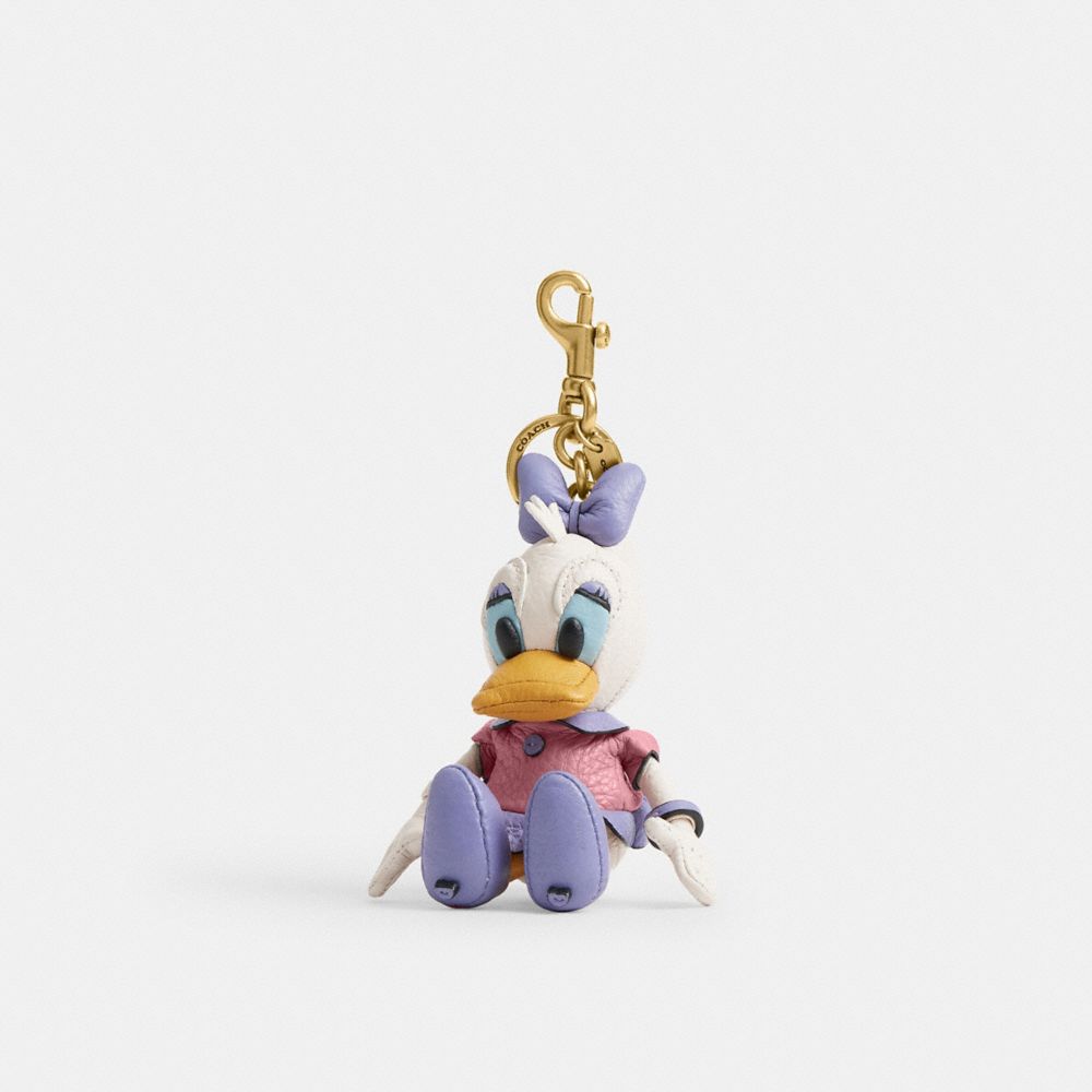 COACH®,Disney X Coach Daisy Duck Collectible Bag Charm,Multi Color,Front View