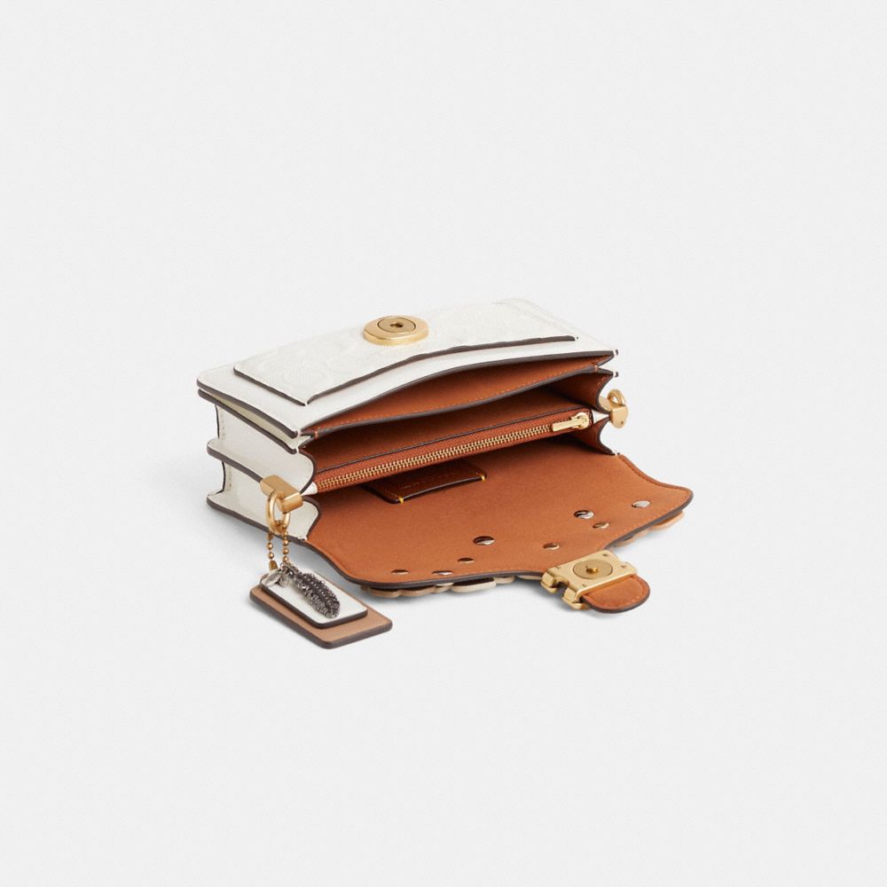 COACH®,Upcrafted Tabby Shoulder Bag 20,,Inside View,Top View