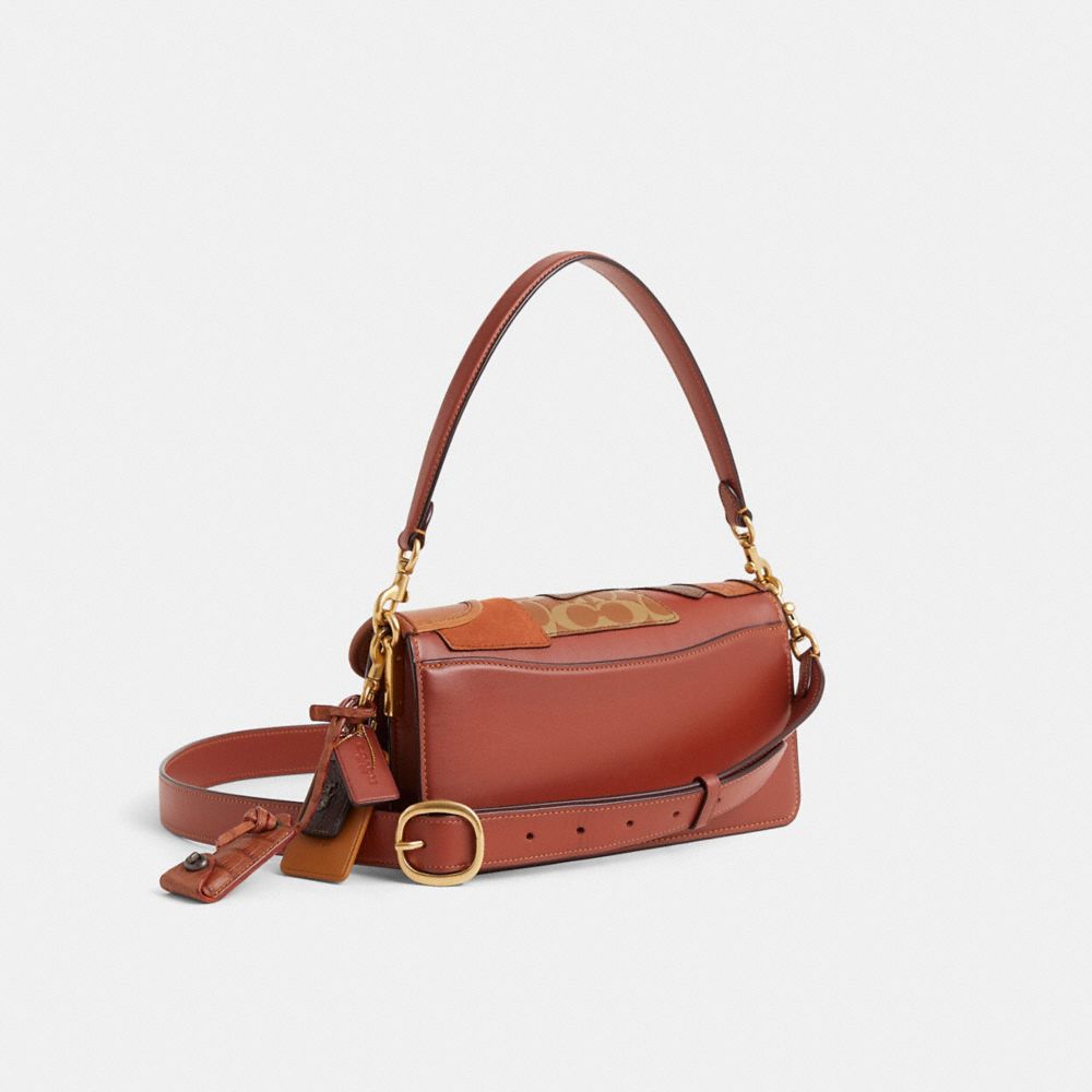 COACH®,Upcrafted Tabby Shoulder Bag 26,,Angle View