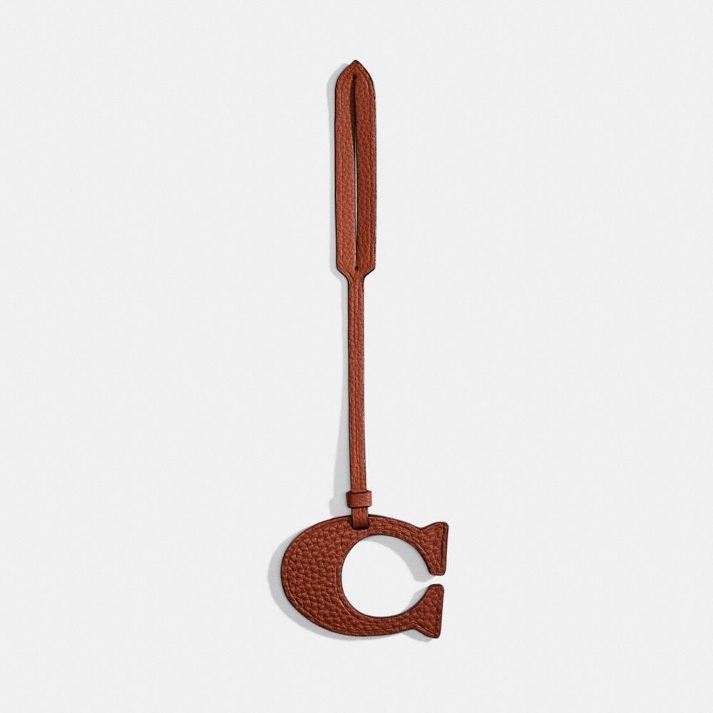 COACH®,REMADE SIGNATURE BAG CHARM,Mini,,Front View