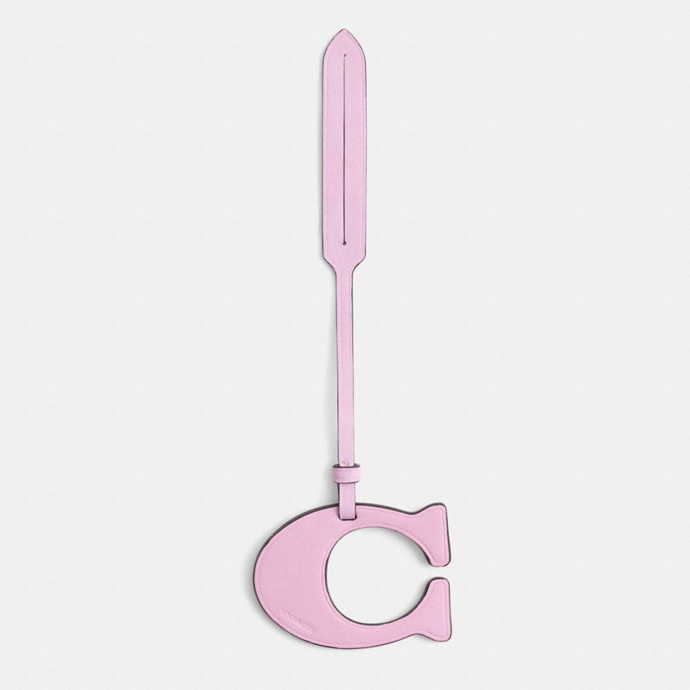 COACH®,Remade Signature Bag Charm,Bag Charm,Logo,Casual,,Front View