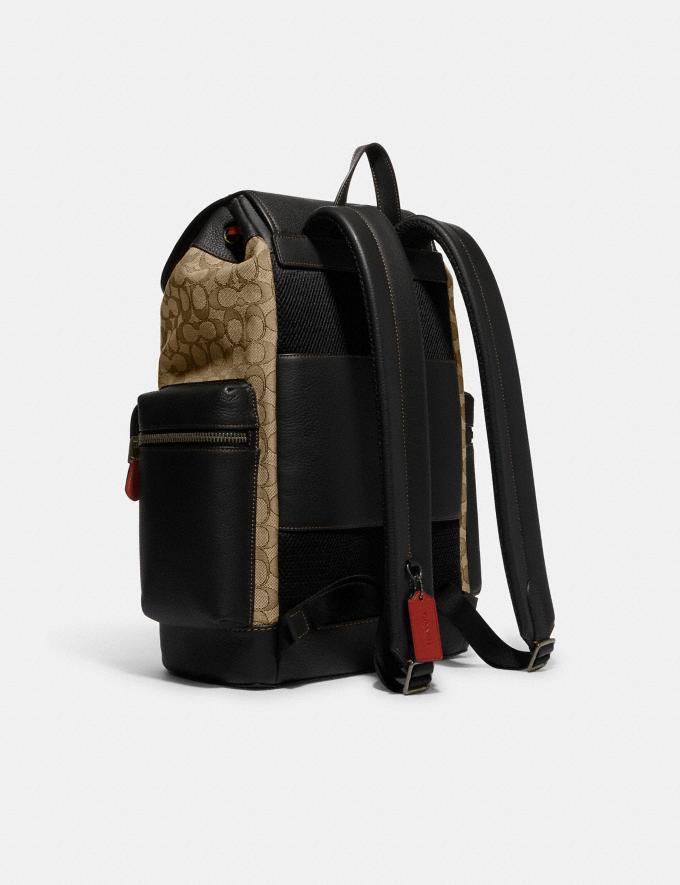 COACH: Sprint Backpack In Signature Jacquard