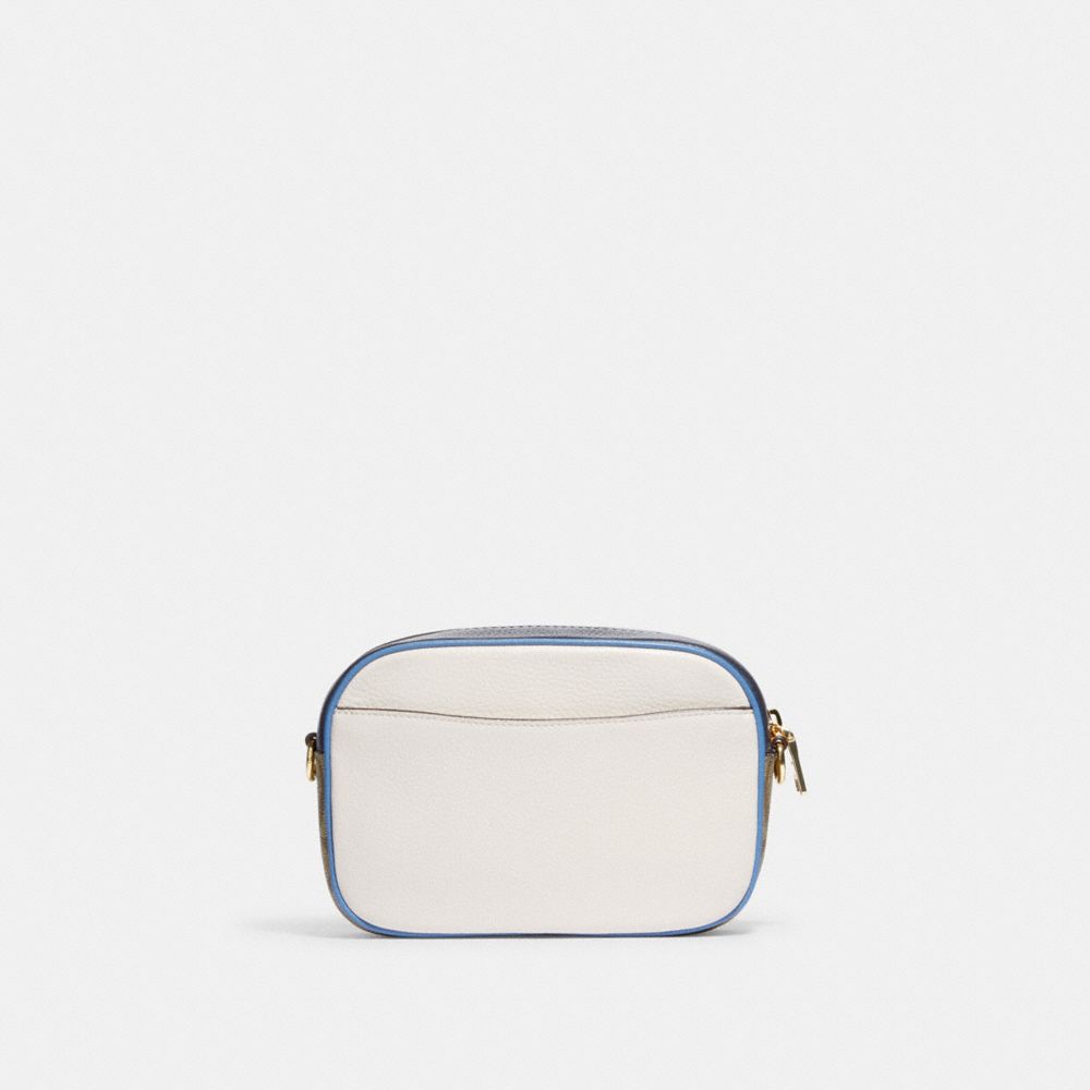 COACH Mini Jamie Camera Bag In Colorblock Signature Canvas With Stamp