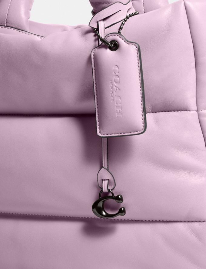 Coach Pillow Tote V5/Ice Purple Translations 11.1 Retail Translations Alternate View 4