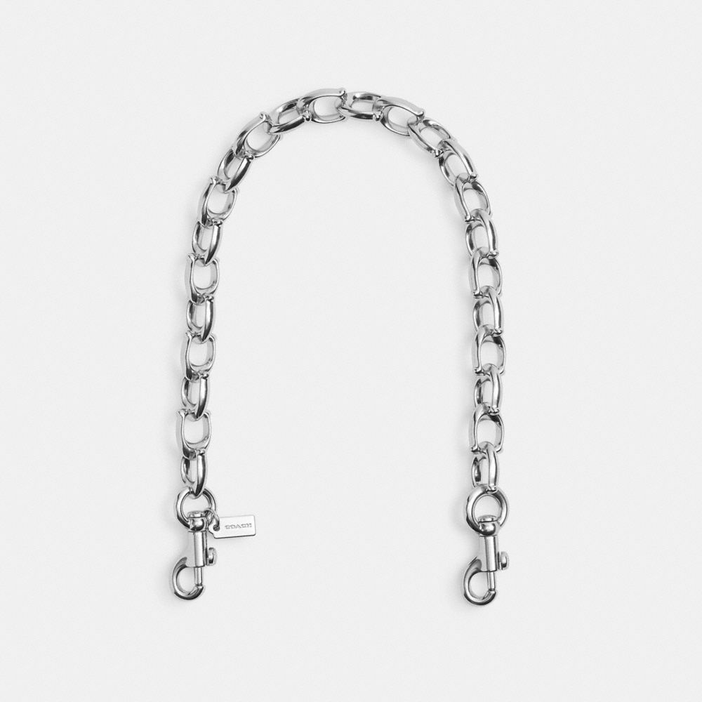 COACH®,Novelty C-Link Chain Strap,,Front View