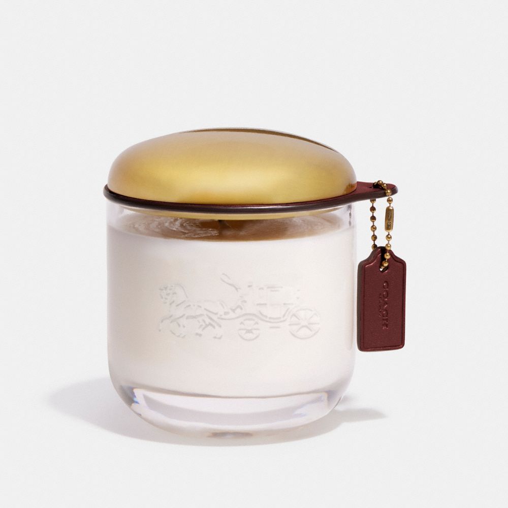 COACH®,Coach Holiday Candle,,Angle View