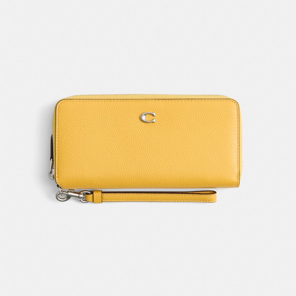 COACH®,Restored Essential Continental Wallet,,Front View