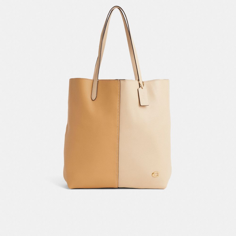 COACH®,Restored North Tote Bag In Colorblock,,Front View