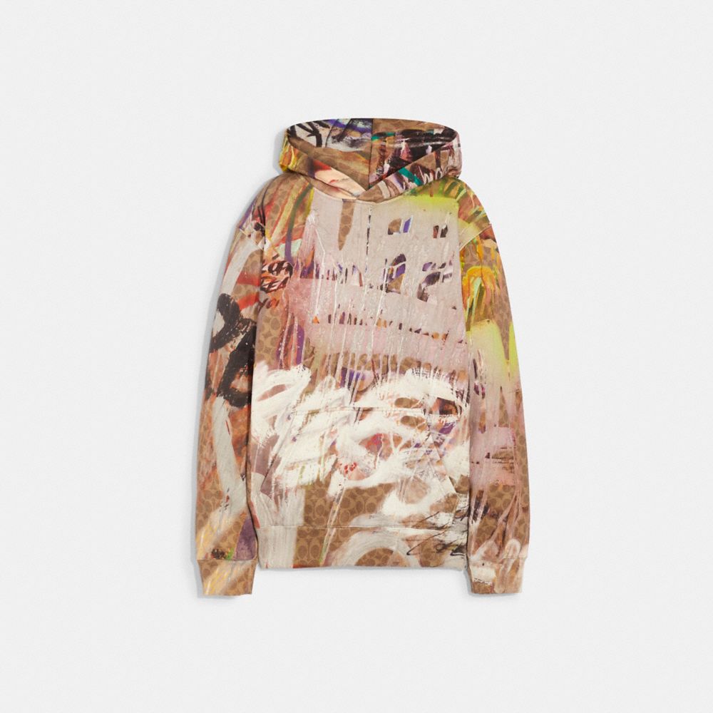 Coach X Mint + Serf Hoodie In Organic Cotton In Multi | ModeSens