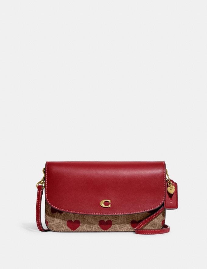 Coach Hayden Crossbody in Signature Canvas With Heart Print B4/Tan Red Apple Translations 23.1.1. RTL Translations  