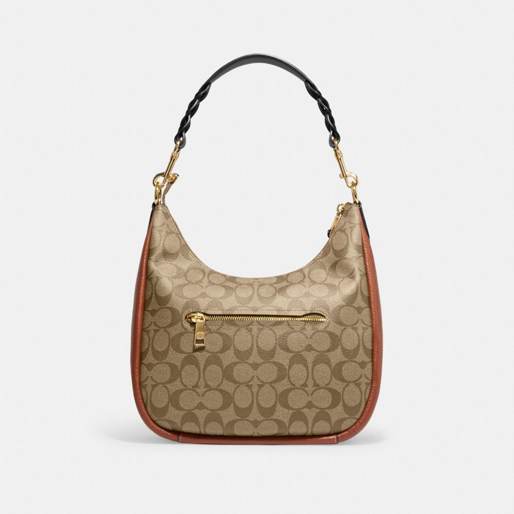 COACH Jules Hobo In Colorblock Signature Canvas