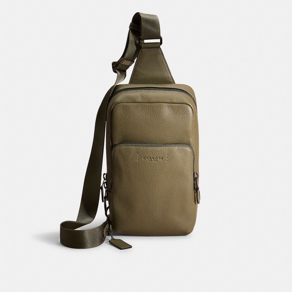 COACH®,Restored Gotham Pack,,Front View