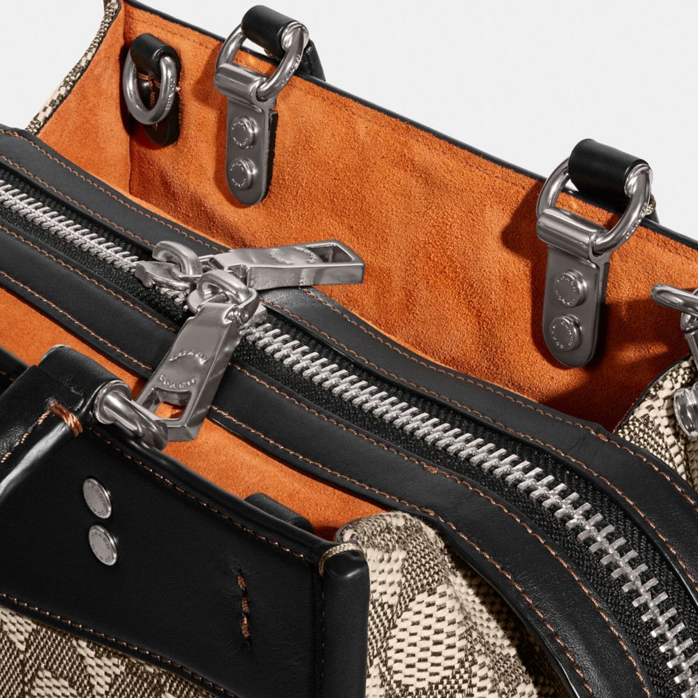 COACH Rogue 25 In Signature Textile Jacquard