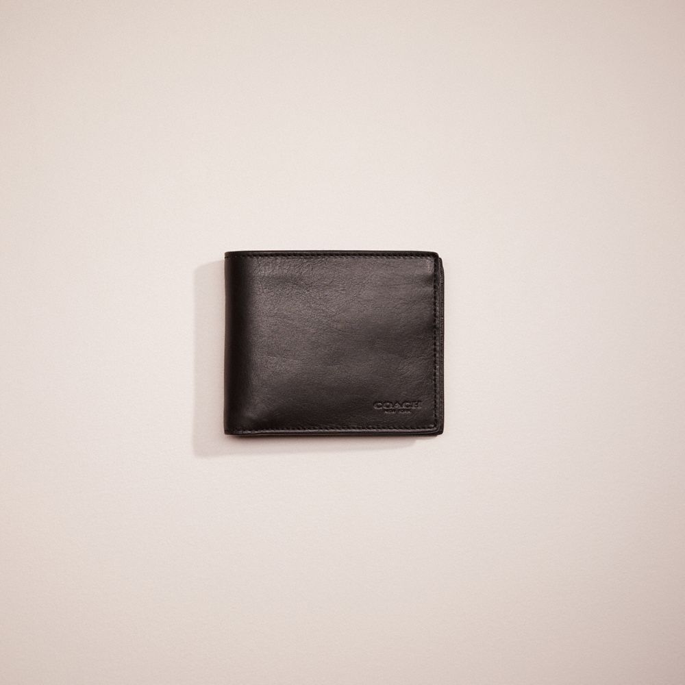 COACH®,RESTORED 3-IN-1 WALLET,Polished Pebble Leather,Large,,Front View