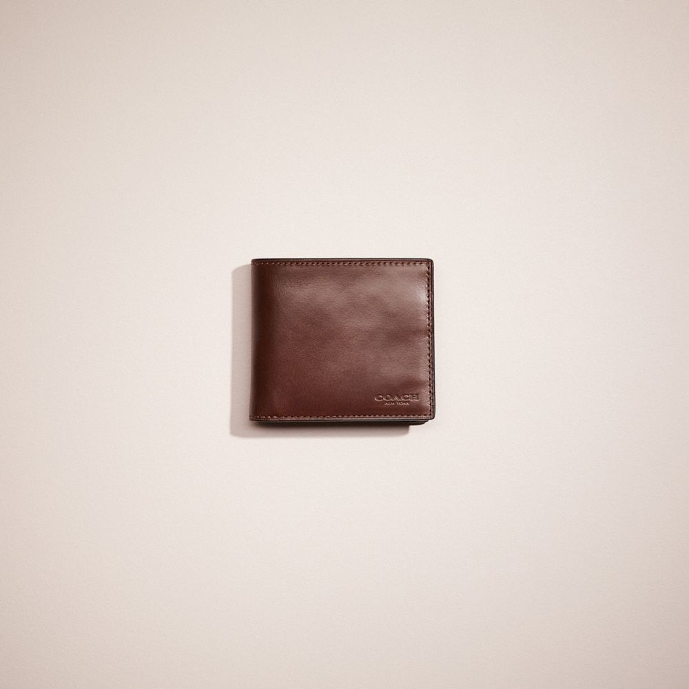 COACH®,RESTORED 3-IN-1 WALLET,Polished Pebble Leather,Large,,Front View