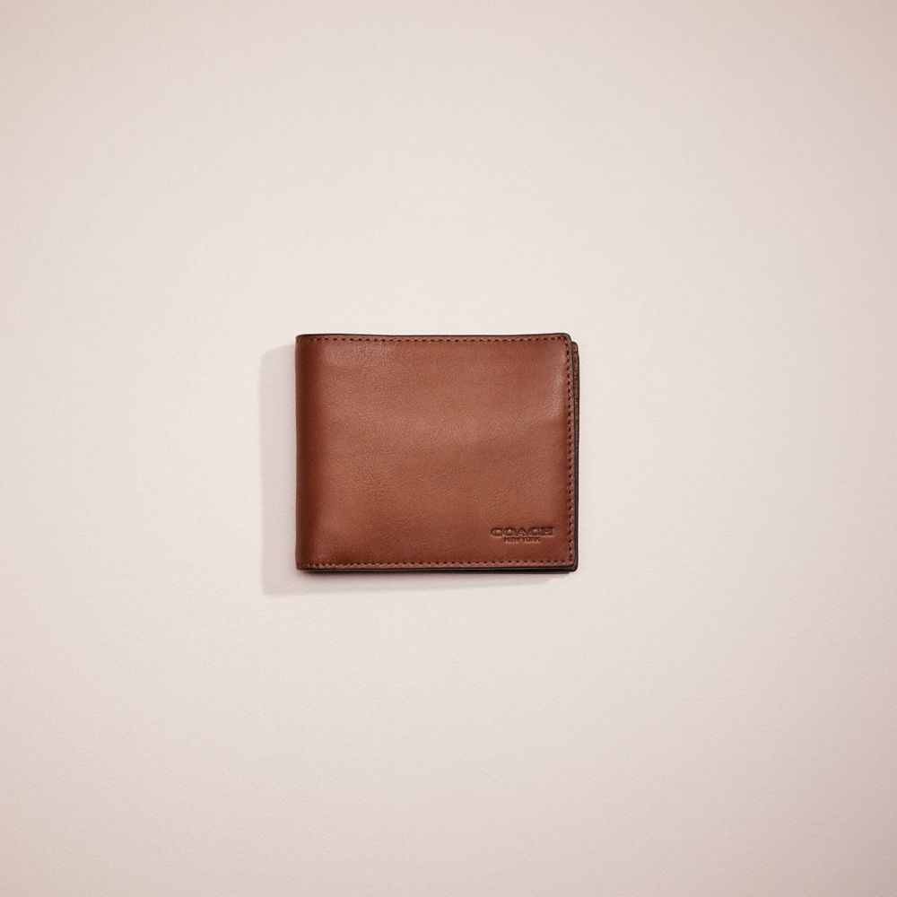 COACH®,RESTORED 3-IN-1 WALLET,Polished Pebble Leather,Large,,Front View