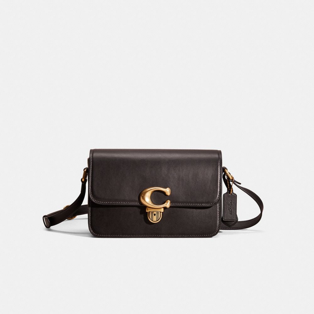 COACH®,RESTORED STUDIO SHOULDER BAG,Glovetanned Leather,Mini,,Front View