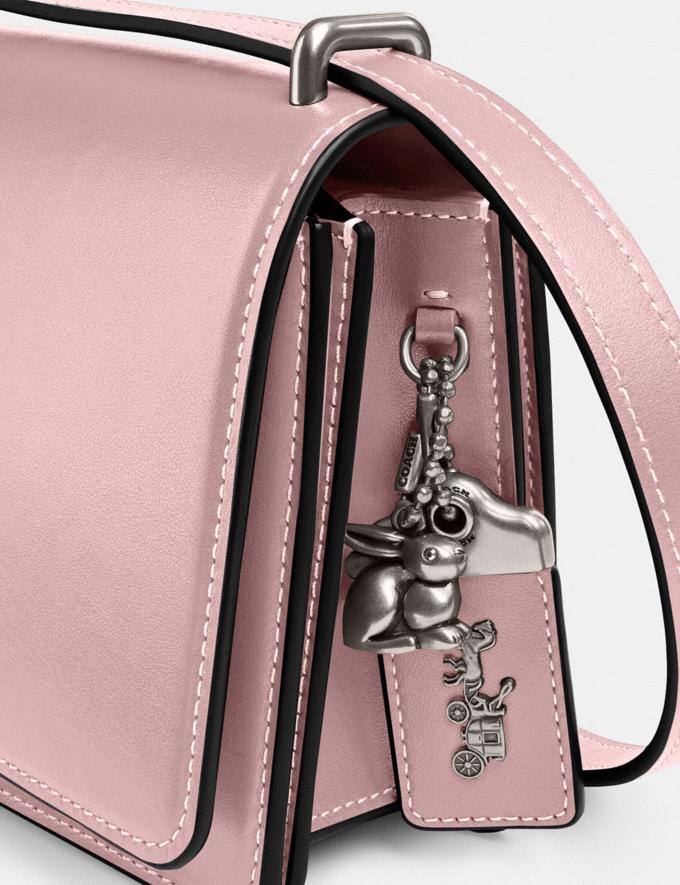 Coach Bandit Shoulder Bag With Rabbit Charm Lh/Powder Pink Translations 12.23 retail translations Alternate View 6