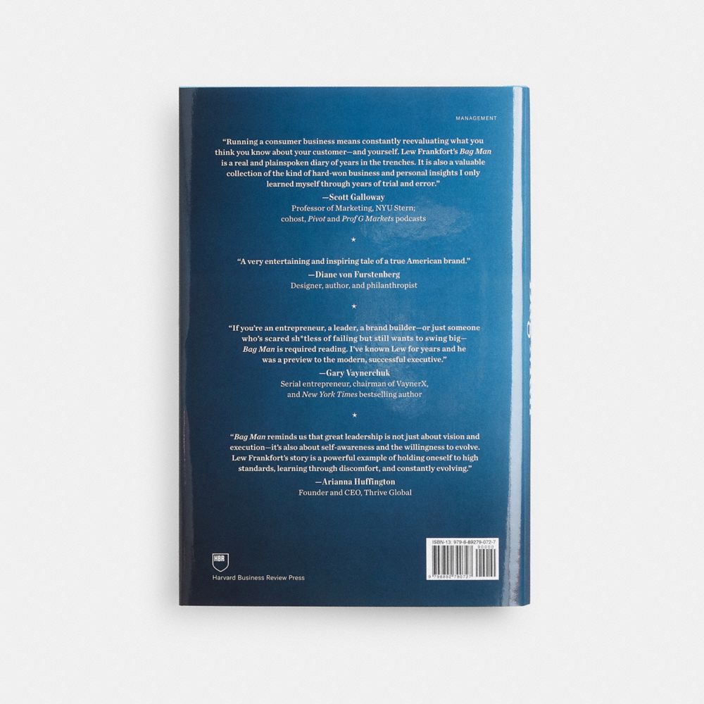 COACH®,Bag Man: The Story Behind The Improbable Rise Of Coach,,Back View