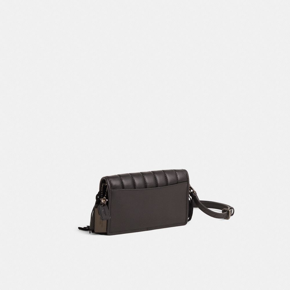 COACH®,Upcrafted Hayden Foldover Crossbody Clutch Bag With Quilting,,Angle View