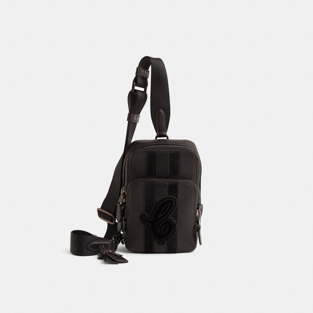 COACH®,Upcrafted Gotham Sling Pack 13,,Front View