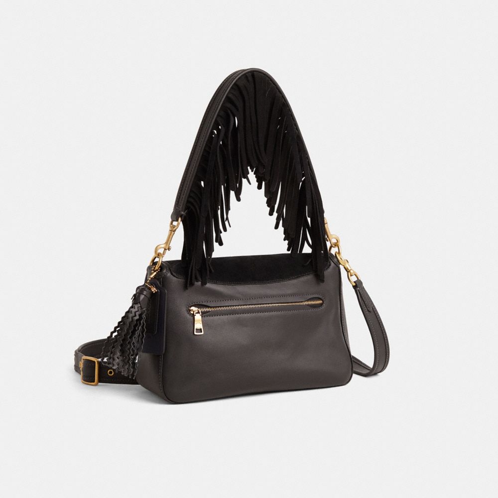 COACH®,Upcrafted Soft Tabby Shoulder Bag,,Angle View