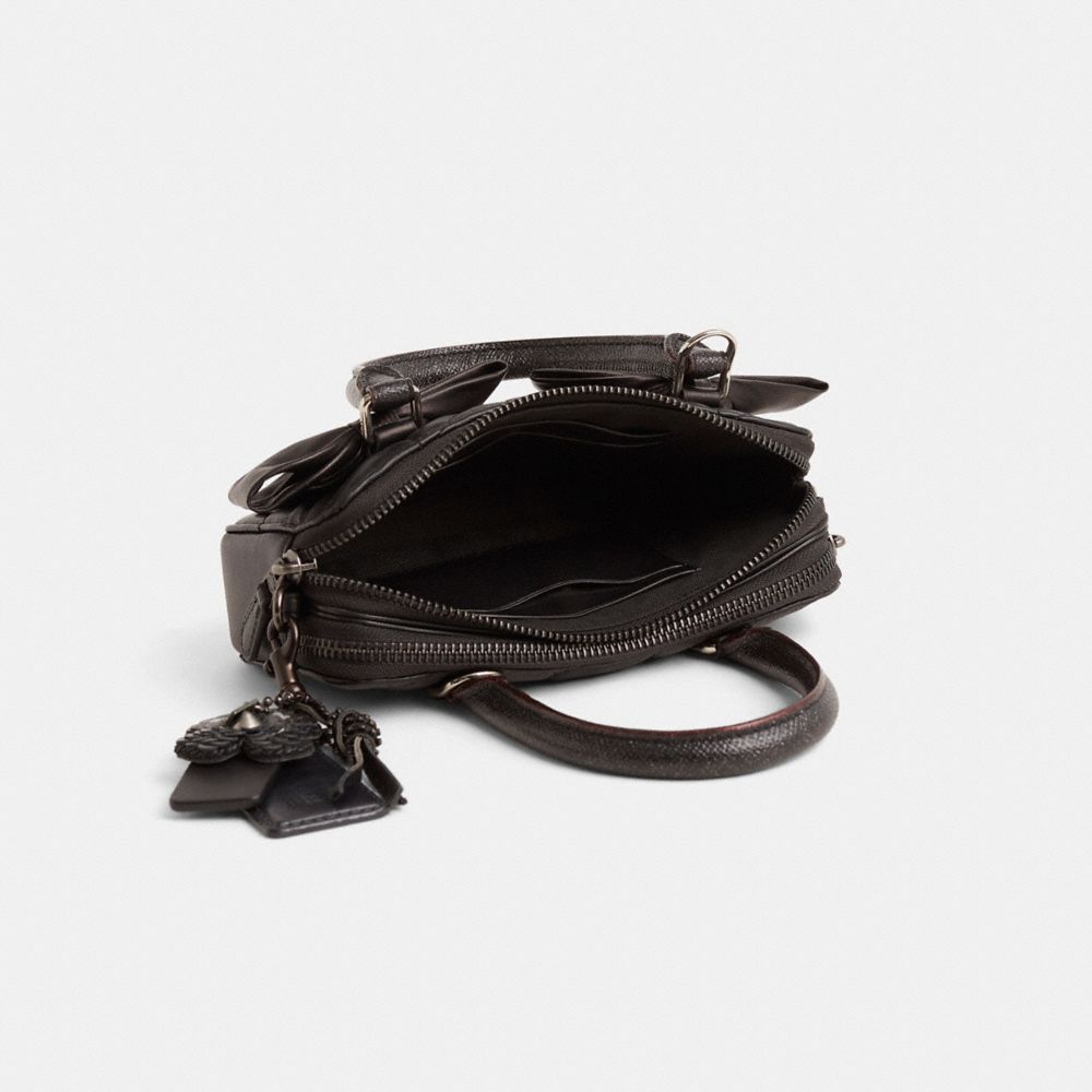 COACH®,Upcrafted Kira Crossbody Bag With Pillow Quilting,,Inside View,Top View