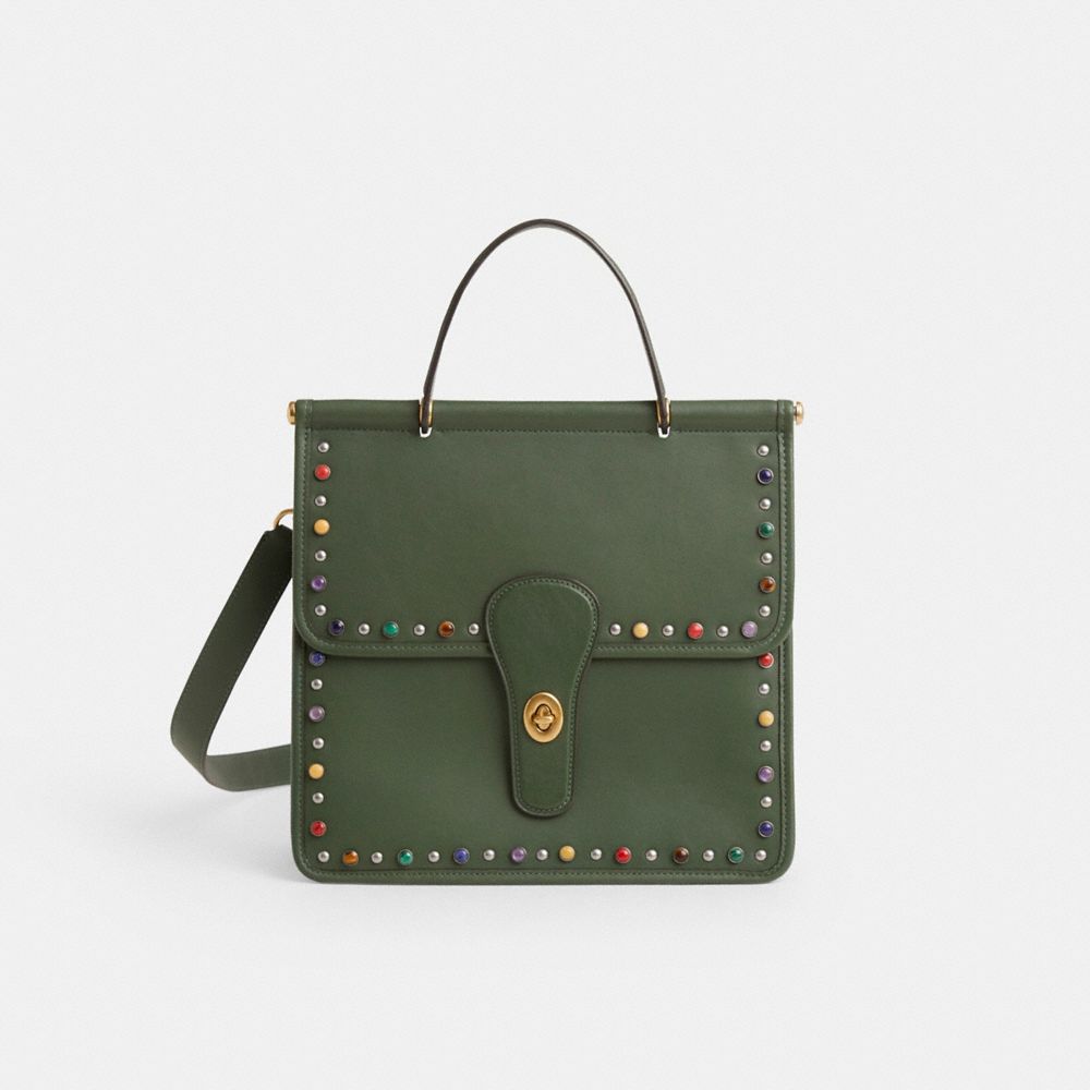 COACH®,Upcrafted Willis Top Handle,,Front View