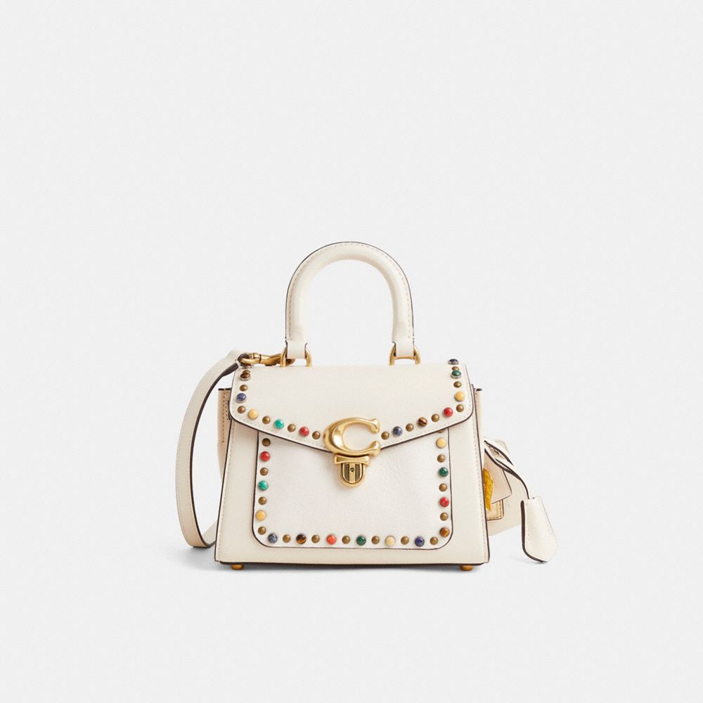 COACH®,Upcrafted Sammy Top Handle Bag 21,,Front View