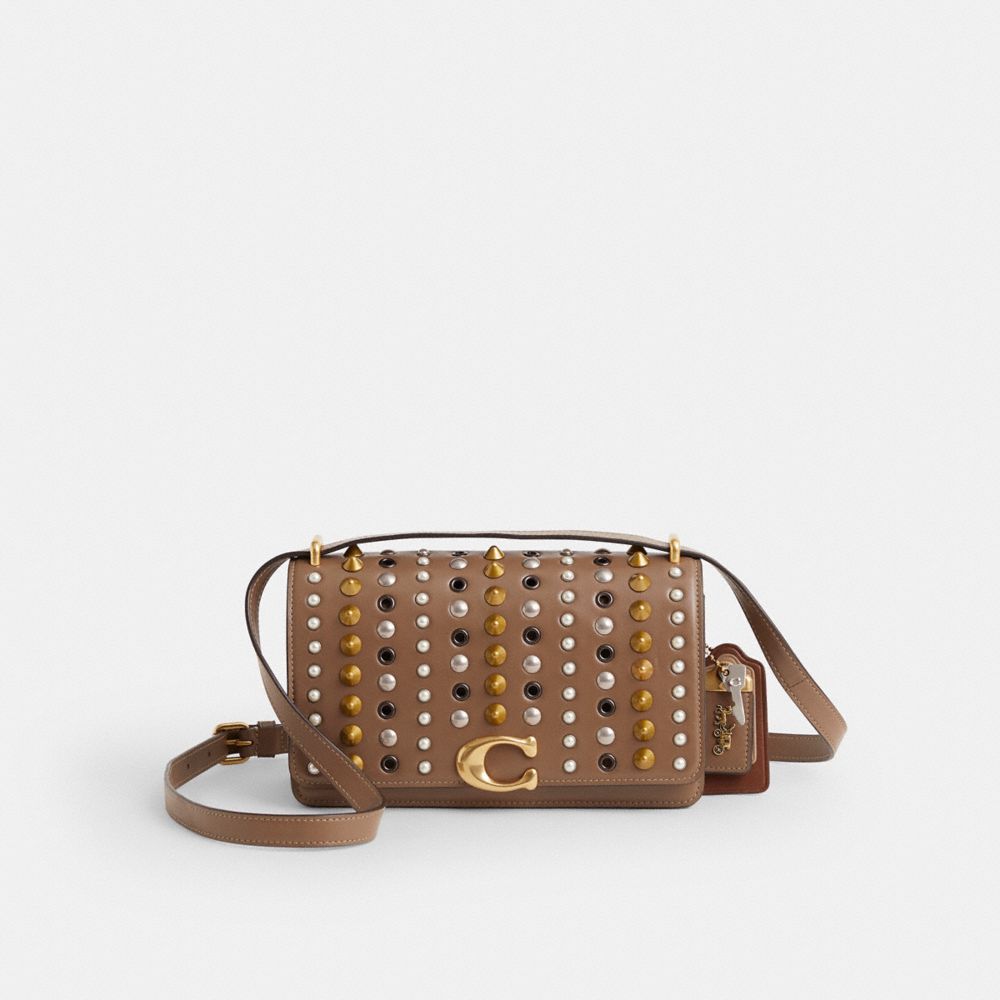 COACH®,Upcrafted Bandit Shoulder Bag,,Front View