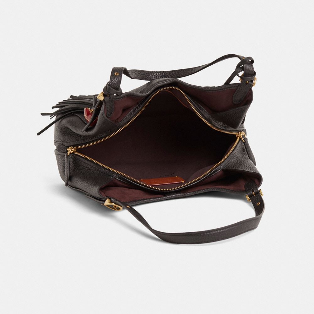 COACH®,Upcrafted Lori Shoulder Bag,,Inside View,Top View