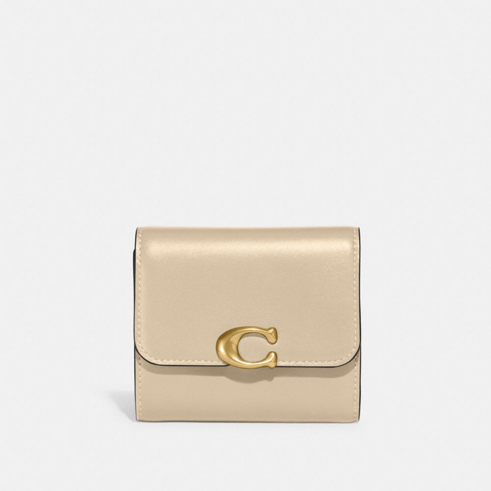 Coach Bandit Wallet In Brass/ivory