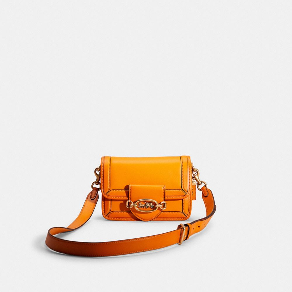 COACH®,RESTORED HERO CROSSBODY,Glovetanned Leather,Mini,,Front View