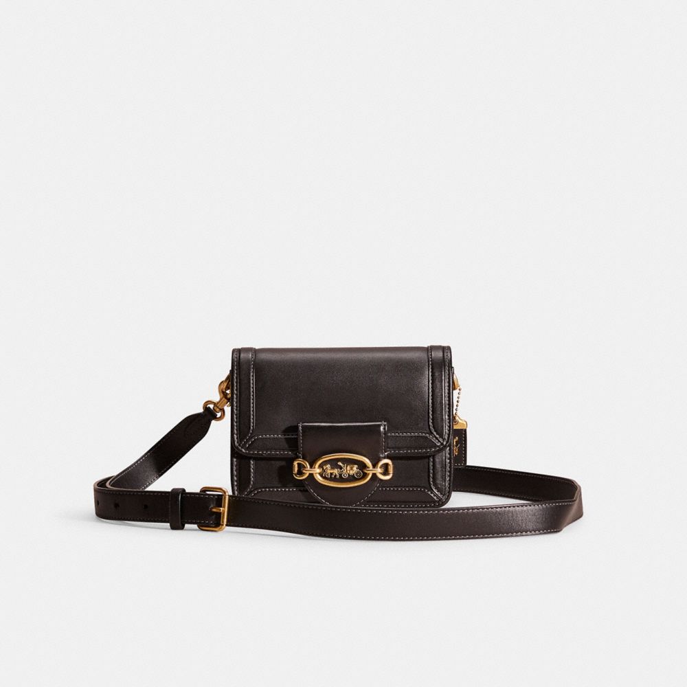 COACH®,RESTORED HERO CROSSBODY,Glovetanned Leather,Mini,,Front View