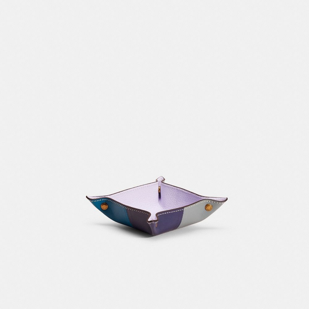 COACH®,REMADE COLORBLOCK SMALL VALET TRAY,Mini,,Front View