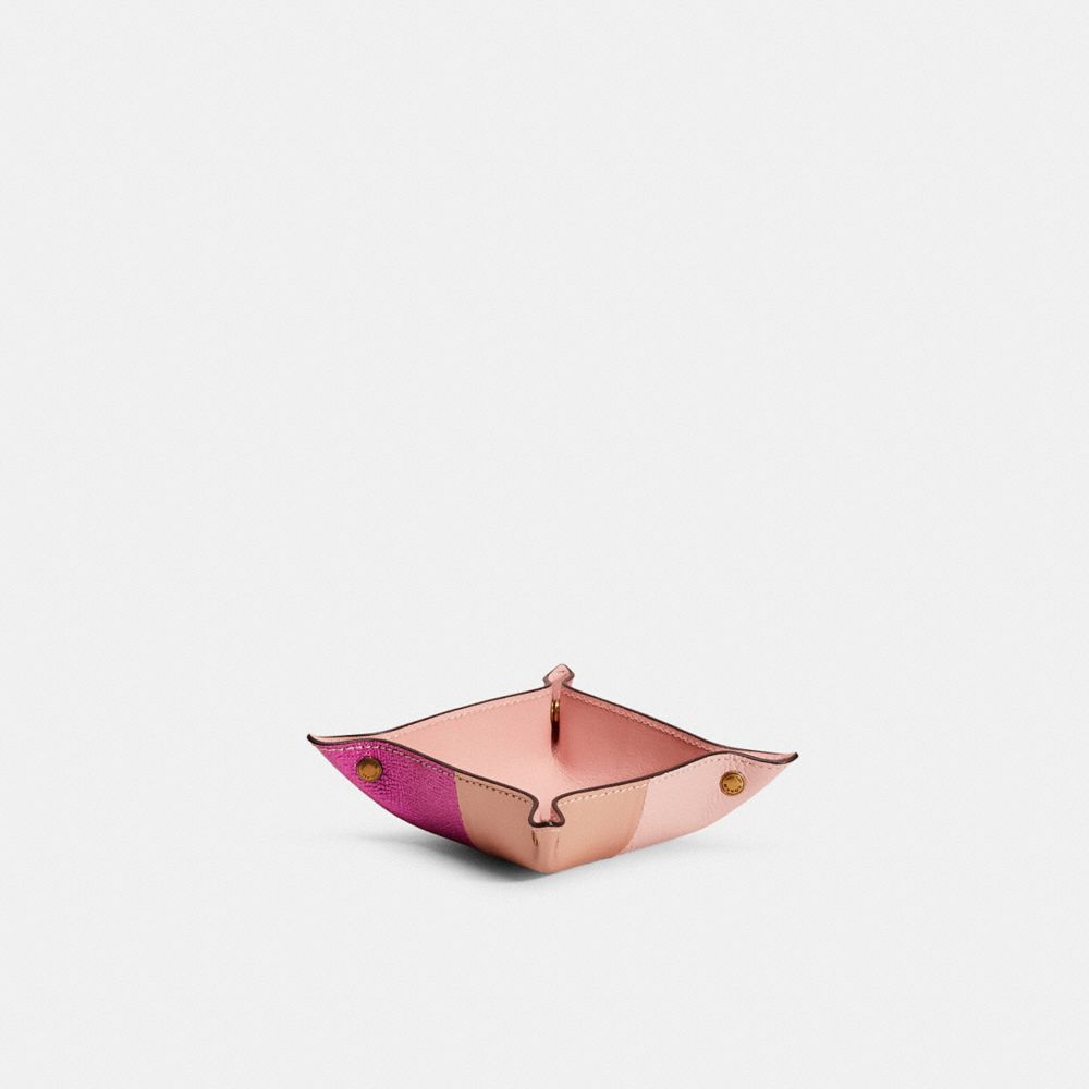 COACH®,REMADE COLORBLOCK SMALL VALET TRAY,Mini,,Front View