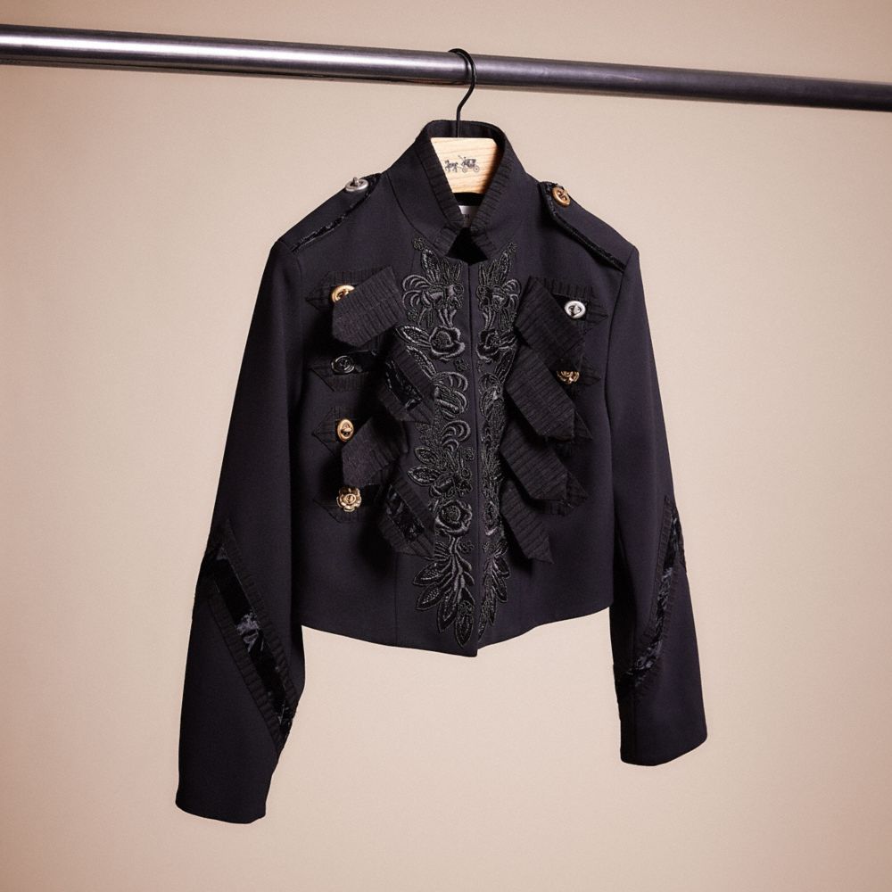 COACH®,Upcrafted Military Jacket,,Front View