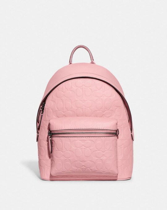 CHARTER BACKPACK 24 IN SIGNATURE LEATHER