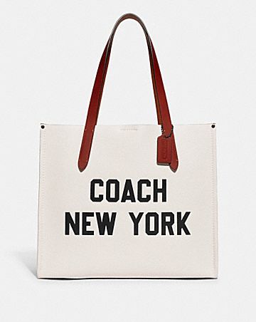 relay tote with coach graphic