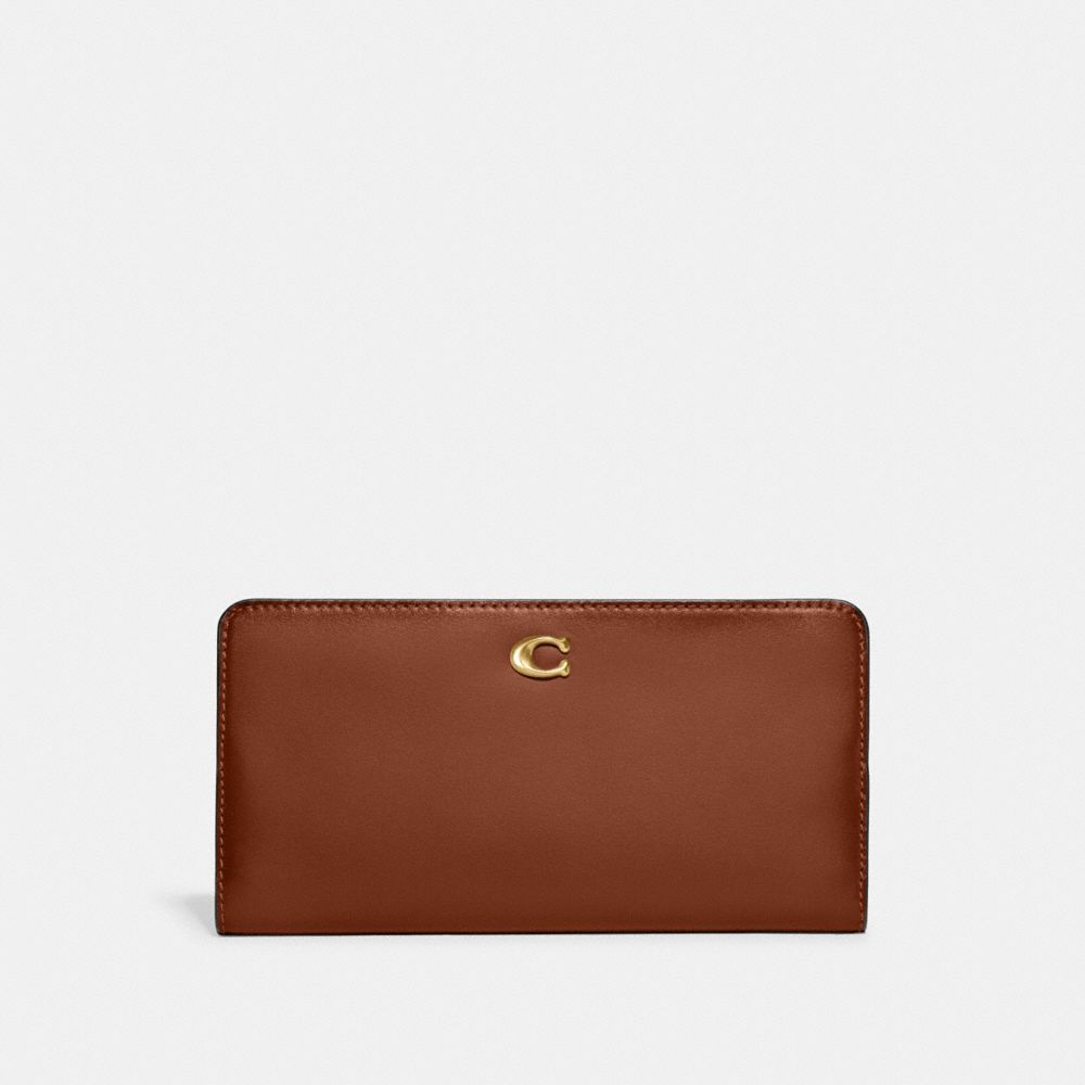 COACH®,Essential Slim Wallet,,Front View
