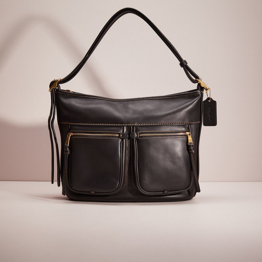 COACH®,RESTORED ANDIE SHOULDER BAG,Glovetanned Leather,Large,,Front View