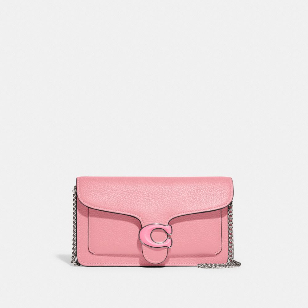 COACH TABBY CLUTCH MIT KETTE