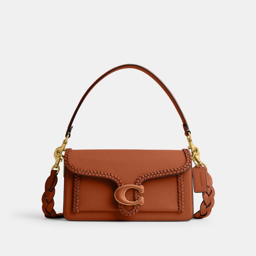 COACH®,Tabby Shoulder Bag 26 With Braid,,Front View