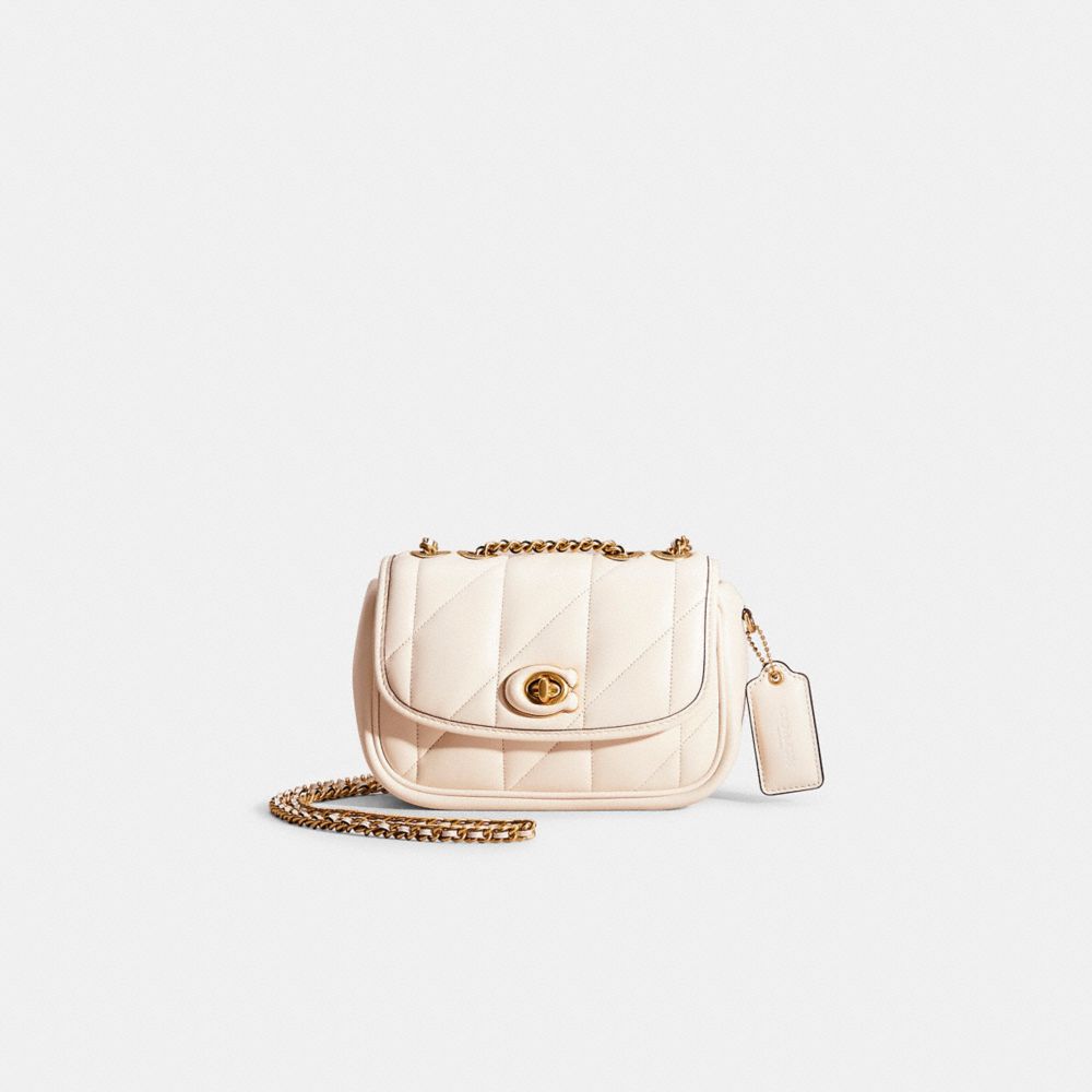 COACH®,RESTORED PILLOW MADISON SHOULDER BAG 18 WITH QUILTING,Nappa leather,Mini,,Front View