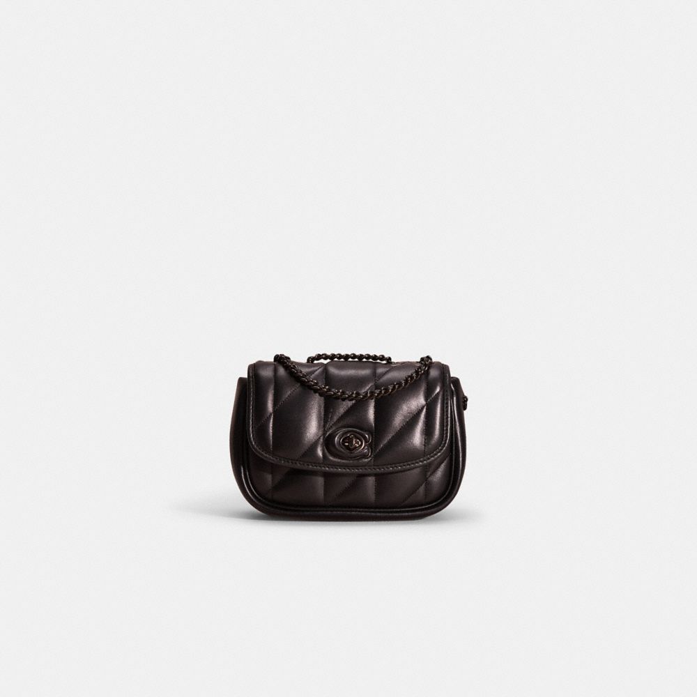 COACH®,RESTORED PILLOW MADISON SHOULDER BAG 18 WITH QUILTING,Nappa leather,Mini,,Front View