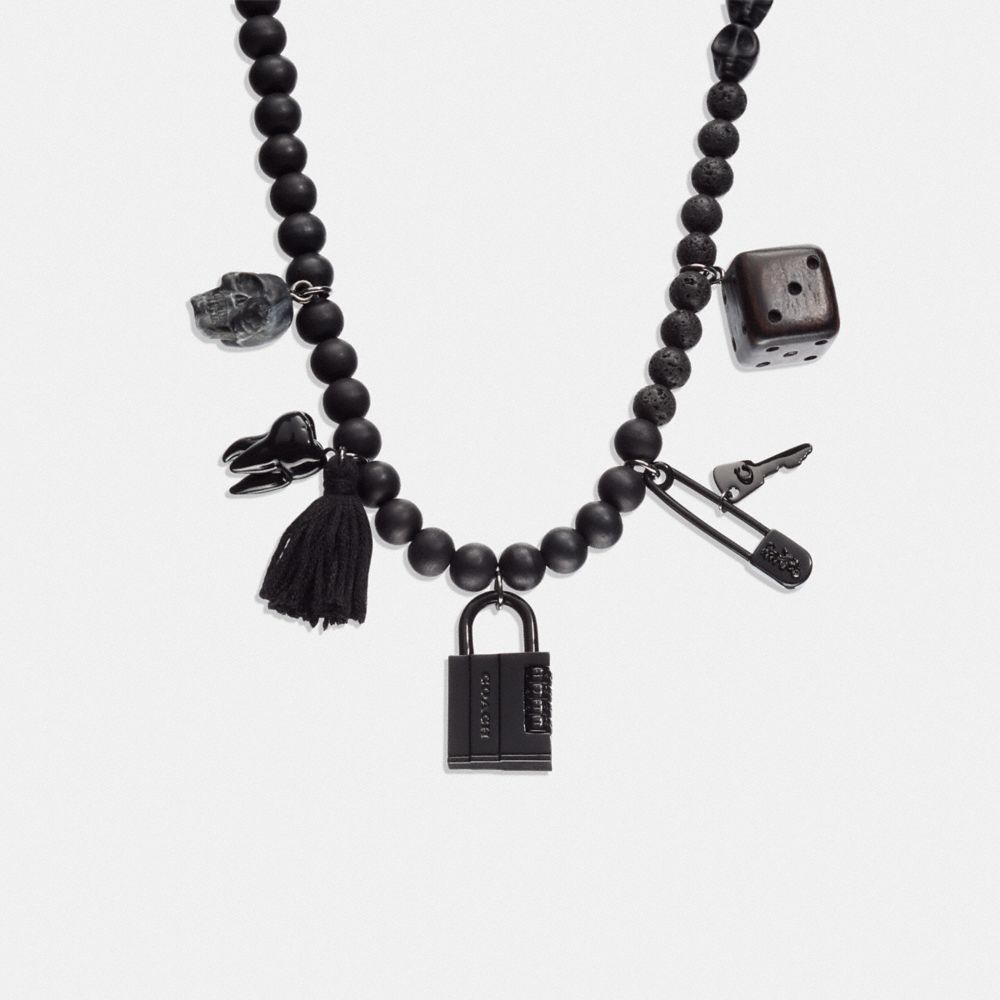 LOCK CHARM NECKLACE