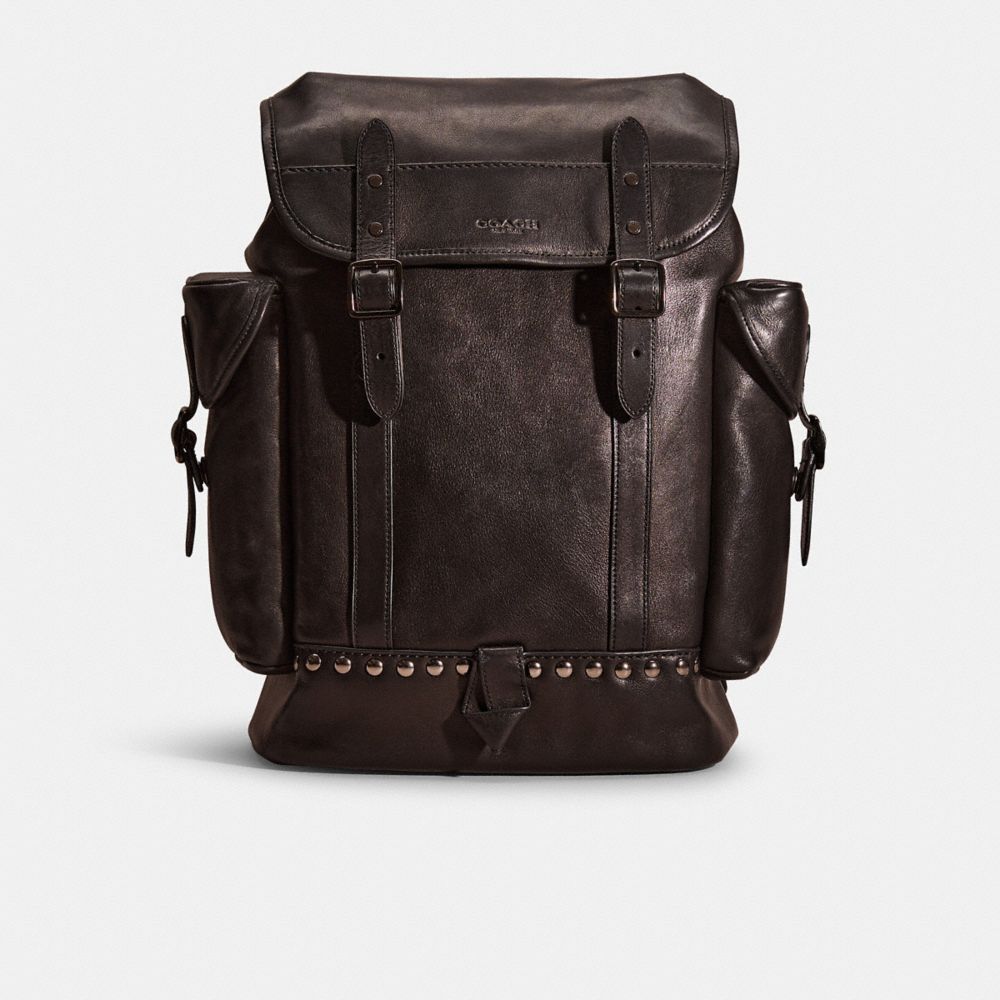 COACH®,UPCRAFTED HITCH BACKPACK,Sport calf leather,Large,,Front View