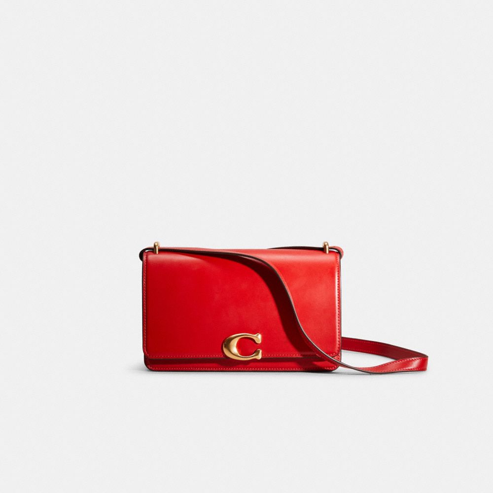 COACH®,RESTORED BANDIT SHOULDER BAG,Refined Calf Leather,Small,,Front View