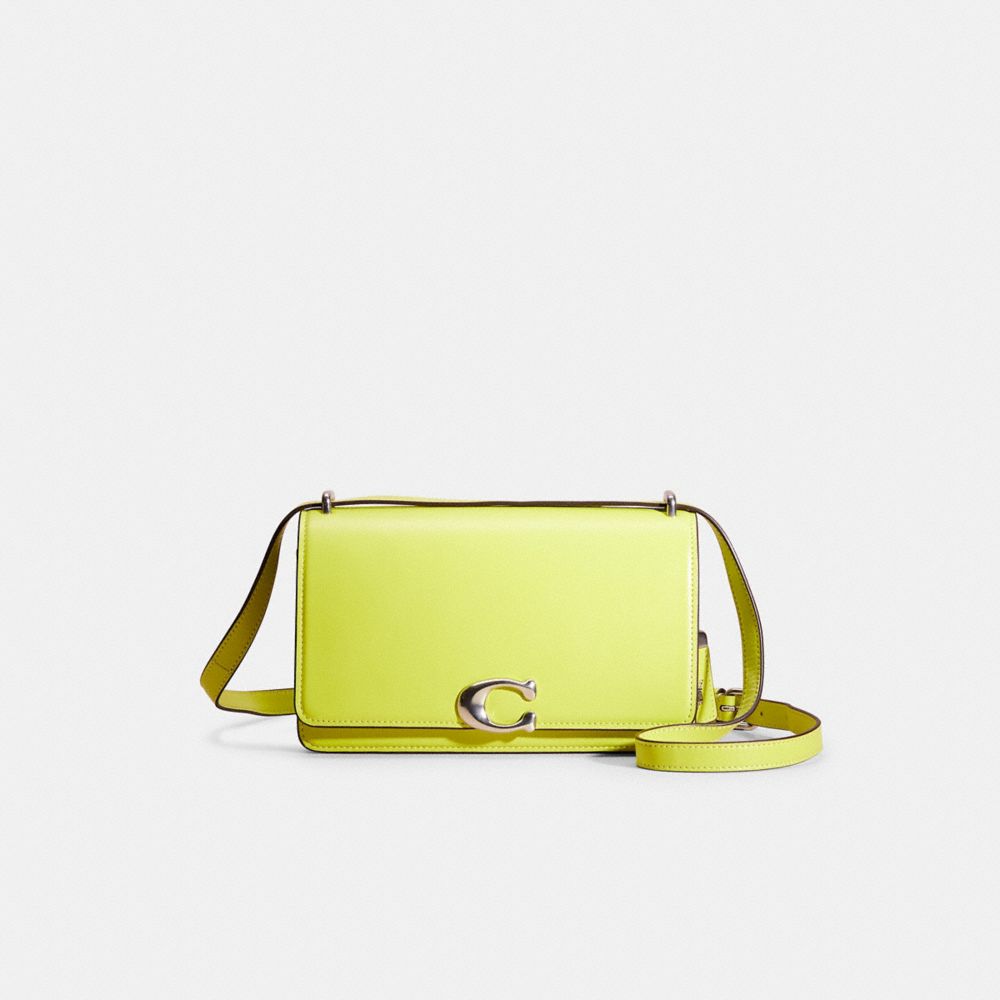 COACH®,RESTORED BANDIT SHOULDER BAG,Refined Calf Leather,Small,,Front View
